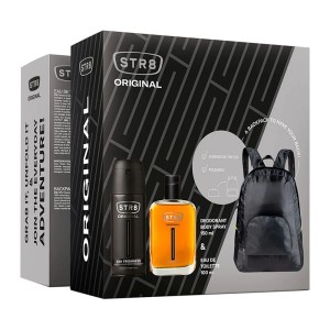 Str8 Original Set: Eau de Toilette 100ml + Deodorant Spray 150ml + Gift Backpack