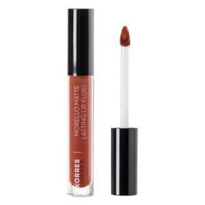 Korres Morello Matte Lasting Lip Fluid 58 Red Clay Υγρό Κραγιόν, 3.4ml