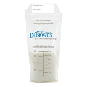 Dr. Browns Σακουλάκια Αποθήκευσης Μητρικού Γάλακτος, 25x180ml