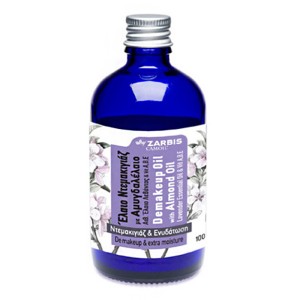 Zarbis Camoil Johnz Demakeup Oil With Almond Oil Έλαιο Ντεμακιγιάζ Με Αμυγδαλέλαιο & Αιθέριο Έλαιο Λεβάντας, 100ml