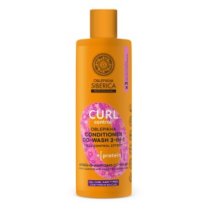 Natura Siberica Oblepikha Ο Professional Conditioner Co-Wash 2 σε 1 για Μπούκλες με 3x Ιπποφαές & Πρωτεΐνη Σίτου, 400ml​