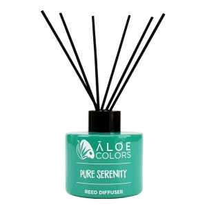 Aloe Colors Pure Serenity Reed Diffuser Set Αρωματικό Χώρου με Sticks, 125ml