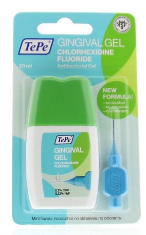 TePe Gingival Αντιβακτηριδιακό Gel Μέντα, 20ml