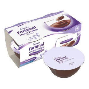 Nutricia Creme Protein 1.6kcal/g Ειδικό Συμπλήρωμα Διατροφής με Γεύση Σοκολάτα, 4x125gr