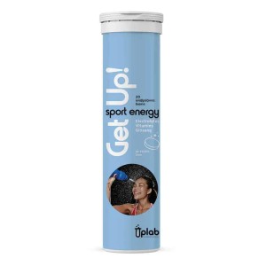 Uplab Pharmaceuticals Get Up! Sport Energy Συμπλήρωμα Διατροφής για Ενυδάτωση & Ενέργεια Lime, 20αναβρ. δισκία 