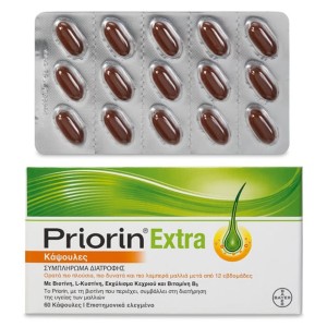 Priorin Extra για την Υγεία των Μαλλιών,  60 κάψουλες