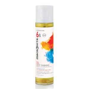 Macrovita Oil Deep Tanning Λάδι Μαυρίσματος,100ml