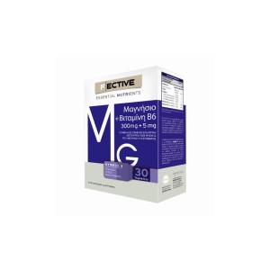 Ambitas F Ective Μαγνήσιο 300 mg + Βιταμίνη Β6 30 ταμπλέτες
