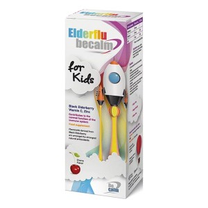Becalm Elderflu Σιρόπι για Παιδιά Κεράσι, 250ml