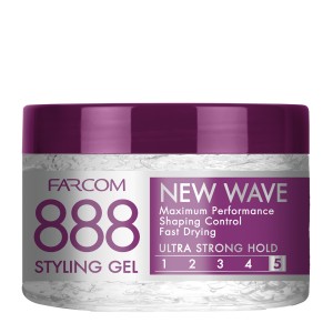 Farcom 888 New Wave Gel Μαλλιών, 250ml