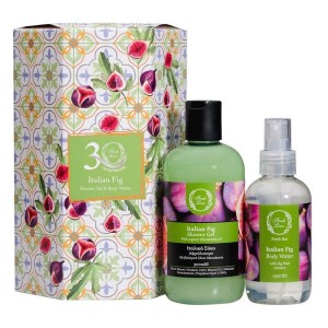 Fresh Line Italian Fig Set Σετ Αφρόλουτρο Ιταλικό Σύκο, 300ml & Αρωματικό Νερό Σώματος Ιταλικό Σύκο, 150ml