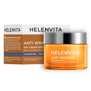 Helenvita Anti Wrinkle Day Cream Αντιρυτιδική Κρέμα Ημέρας για Πρόσωπο και Λαιμό για Κανονινή & Μεικτή Επιδερμίδα με SPF25, 50ml