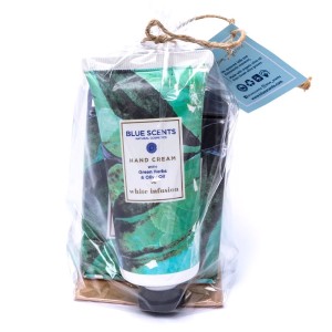 Blue Scents Mini Gift Set White Infusion Κρέμα Χεριών, 75ml & Luxury Σαπούνι, 135gr 