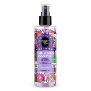 Organic Shop Body Desserts Floral Cocktail Ενυδατικό Body Mist, 200ml