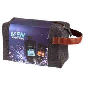 Aurora Men Wash Ανδρικό Σετ Περιποίησης με Τσαντάκι, 1σετ