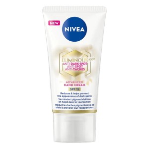 Nivea Luminous Anti-Spot Ενυδατική Κρέμα Χεριών Κατά των Πανάδων με Αντηλιακή Προστασία SPF15, 50ml