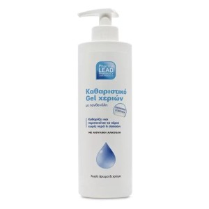 Pharmalead Καθαριστικό Gel χεριών με Πανθενόλη Χωρίς Άρωμα 500ml