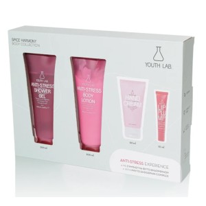 Youth Lab. Promo Spice Harmonie Anti Stress Αφρόλουτρο 200ml & Γαλάκτωμα Σώματος 200ml & Κρέμα Χεριών 50ml & Lip Plump Cherry Brown,10ml