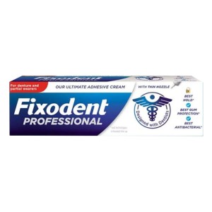 Fixodent Professional Στερεωτική Κρέμα για Tεχνητές Oδοντοστοιχίες, 40gr
