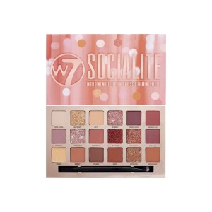W7 Cosmetics Socialite Eyeshadow Palette 17gr