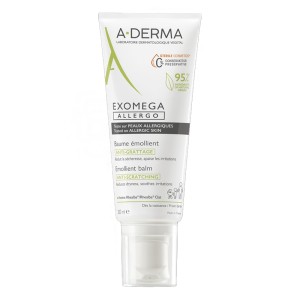 A-Derma Exomega Allergo Emollient Balm Αποστειρωμένο Μαλακτικό Bάλσαμο, 200ml