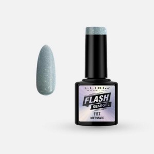 Elixir Make-up Semi Gel Ημιμόνιμο Επαγγελματικό Βερνίκι Νυχιών Νο1117 Loft Space, 8ml
