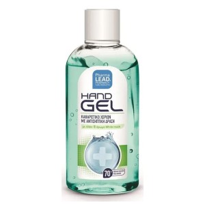 Pharmalead Hand Gel Καθαριστικό Χεριών με Αντισηπτική Δράση με Αλόη & Άρωμα White Musk 80ml