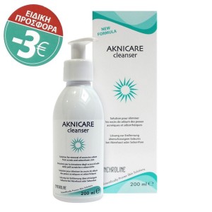 Synchroline Promo Aknicare Cleanser Καθαριστικό Τζελ Κατά της Ακμής (Προσφορά -3€), 200ml