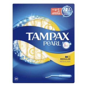 Tampax Pearl Regular Ταμπόν Για Μικρή Έως Μέτρια Ροή, 20τμχ