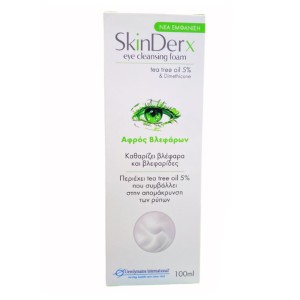Skinderx Αφρός Βλεφάρων, 100ml