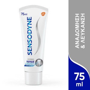 Sensodyne Repair & Protect Whitening, Οδοντόκρεμα για Αναδόμηση και Λεύκανση, 75ml