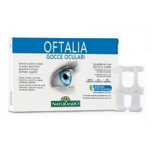 Oftalia Οφθαλμικό Διάλυμα σε Φιάλες Μονοδόσης, 10τμχ x 0.5ml