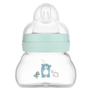 Mam Feel Good Γυάλινο Μπιμπερό Colours of Nature 0m+ Γαλάζιο, 90ml
