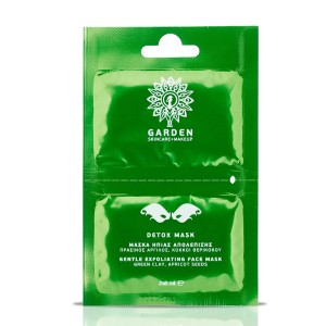 Garden Detox Mask Μάσκα Kαθαρισμού & Ήπιας Απολέπισης, 2×8ml