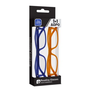 Eyelead Promo Γυαλιά Οράσεως Πρεσβυωπίας Unisex 1+1 Μπλε/Μελί +2.50, 2τμχ