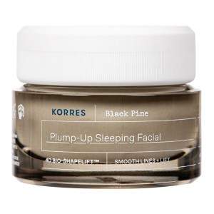 Korres Μαύρη Πεύκη Κρέμα Νύχτας 4D για Σύσφιγξη & Lifting, 40ml