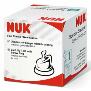 Nuk First Choice Cleft Lip Teat Θηλή Ελαστική Για Λυκόστωμα, 1τμχ