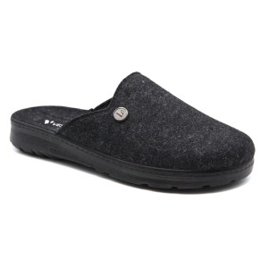 Comfort Way Αντρικές Μαύρες Παντόφλες Vesna, 1ζευγάρι