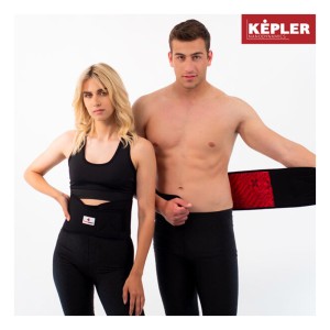 Kepler FIR Nanotechnology 80100 Ζώνη Μέσης-Ισχίου Μαύρη, 1τμχ
