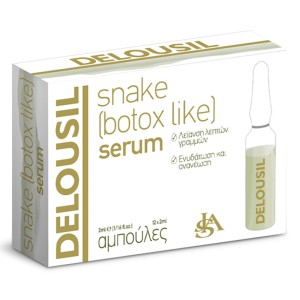 Delousil Snake Serum Αμπούλα για Λείανση των Λέπτων Γραμμών & Ενυδάτωση, 1αμπούλα