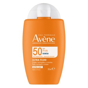 Avene Ultra Fluid Invisible Αόρατο Αντηλιακό για Ευαίσθητο Δέρμα SPF50, 50ml
