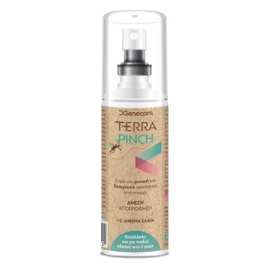 Genecom Terra Pinch Φυσική Προστασία Από Έντομα, 120ml