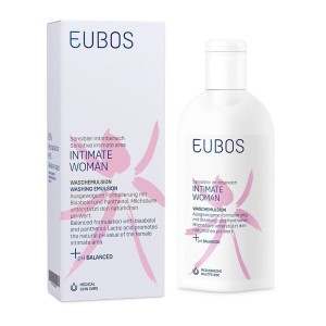 Eubos Intimate Woman Washing Emulsion Υγρό Καθαρισμού Για Την Ευαίσθητη Περιοχή, 200ml