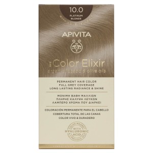 Apivita My Color Elixir Μόνιμη Βαφή Μαλλιών 10.0 Κατάξανθο, 125ml