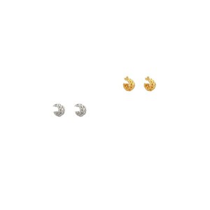 Ro-Ro Accessories Σκουλαρίκι Κρίκος, E160, 15mm, 1 ζευγάρι