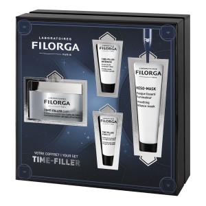 Filorga Time-Filler X-MAS Promo Time-Filler 5XP Face Cream Αντιρυτιδική Κρέμα Προσώπου, 50ml, Δώρο Time Filler Intensive Serum, 7ml, Time-Filler Eyes 5XP Correction Eye Cream, 4ml & Meso Mask, 30ml, 1σετ