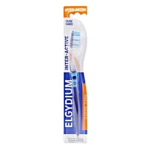 Elgydium Inter-Active Dure Hard Οδοντόβουρτσα Σκληρή, 1τμχ