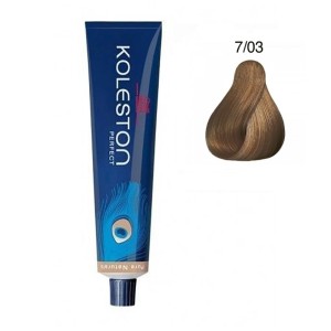 Wella Koleston Perfect Me+ Pure Naturals 7/03 Ξανθό Φυσικό Χρυσό, 60ml