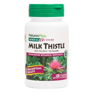 Natures Plus Milk Thistle 250 mg Διατροφικό Συμπλήρωμα με Γαϊδουράγκαθο, 60caps