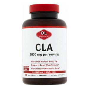 Inpa Olympian Labs CLA 3000mg Συμπλήρωμα Διατροφής για τη Μείωση του Λίπους & την Αύξησης της Μυϊκής Μάζας, 90 μαλακές κάψουλες
